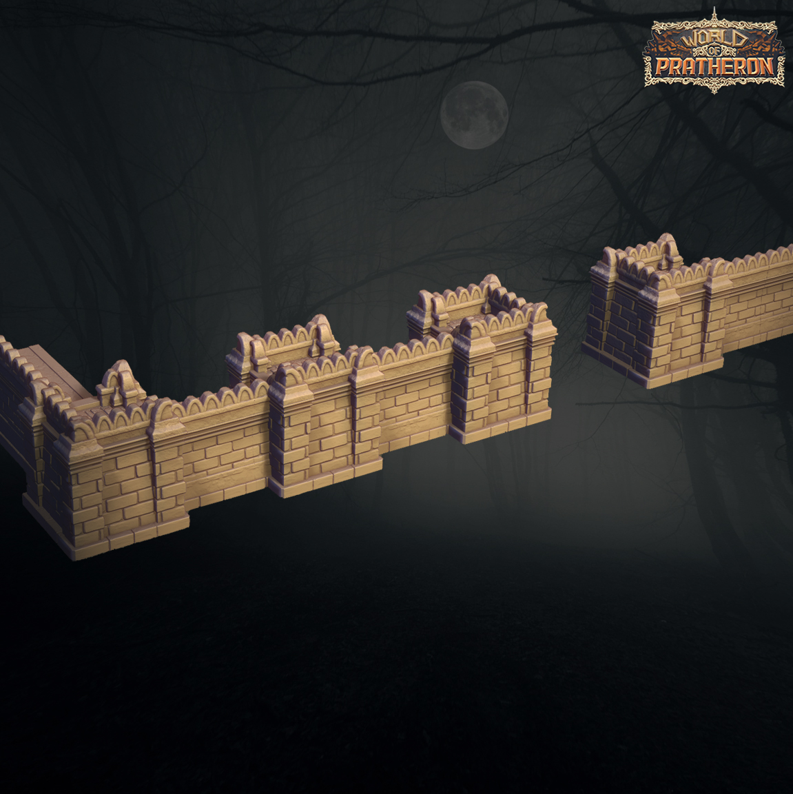 Ancient city of the great pharaohs 2 - Dock walls(Modular)
